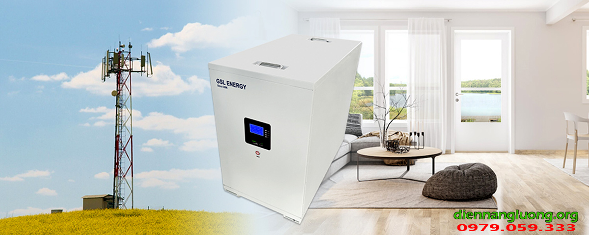 Điện Năng Lượng Mặt Trời Hệ Độc Lập GSL 20KWH 48V 400Ah